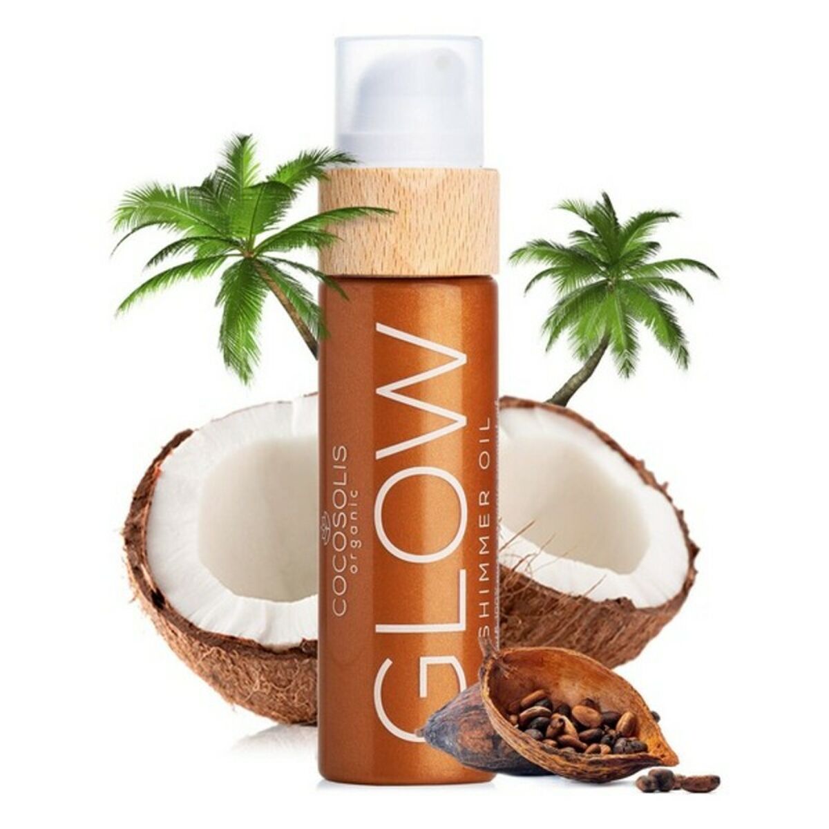 Body Oil Cocosolis Glow 110 ml produktemballage