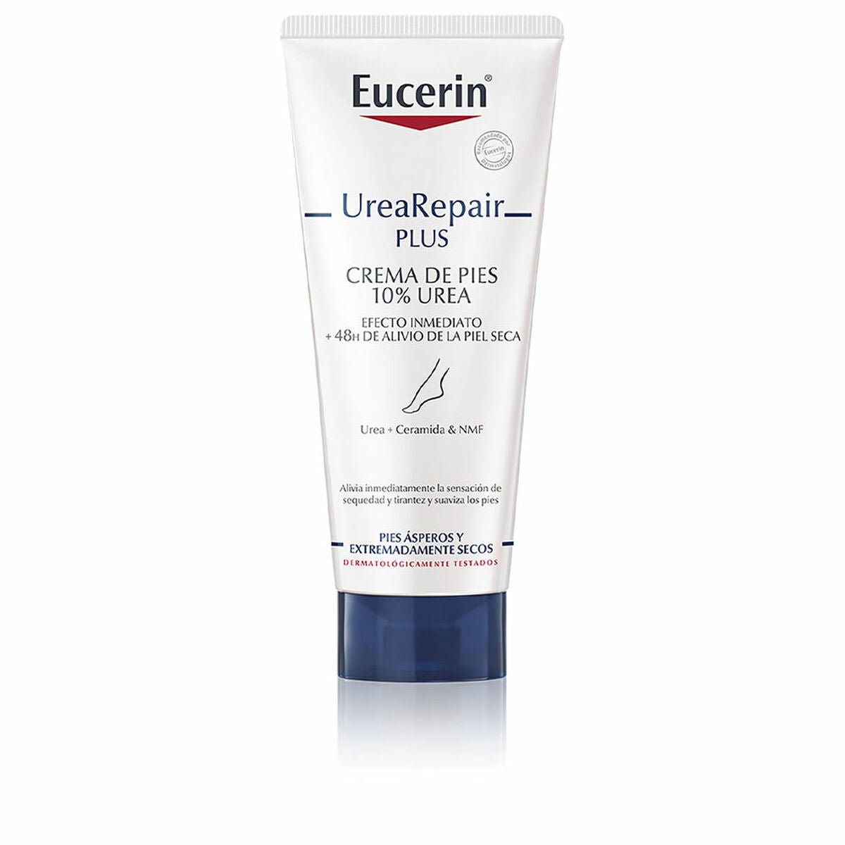 Fugtgivende fodcreme Eucerin Urearepair Plus 100 ml hudplejeemballage