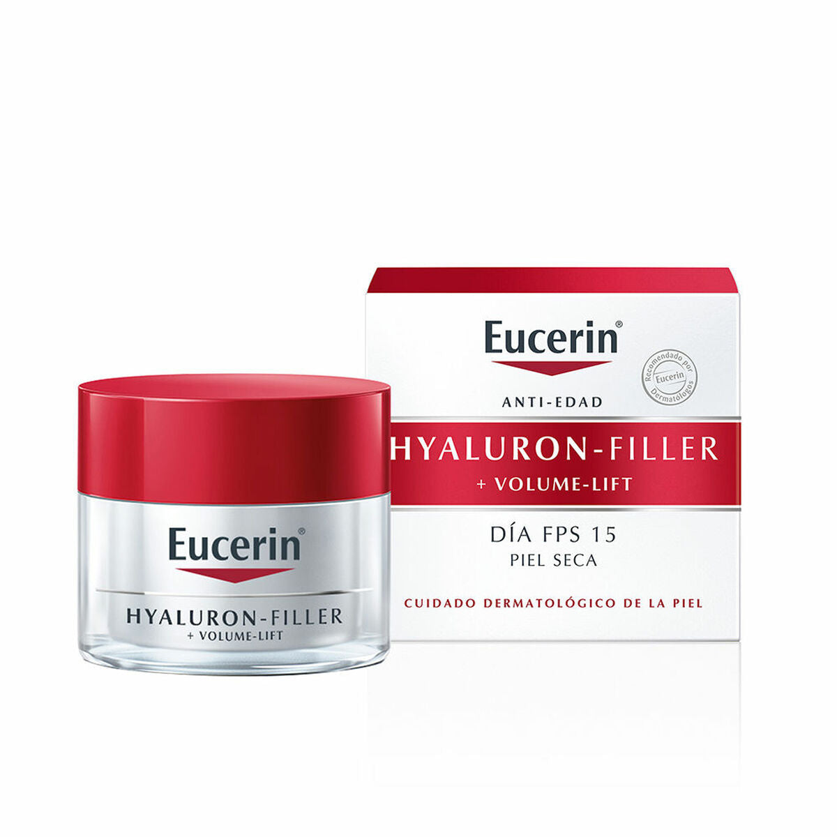 Anti-aging creme til dagtimerne Eucerin Hyaluron Filler Spf 15 50 ml hudplejeemballage