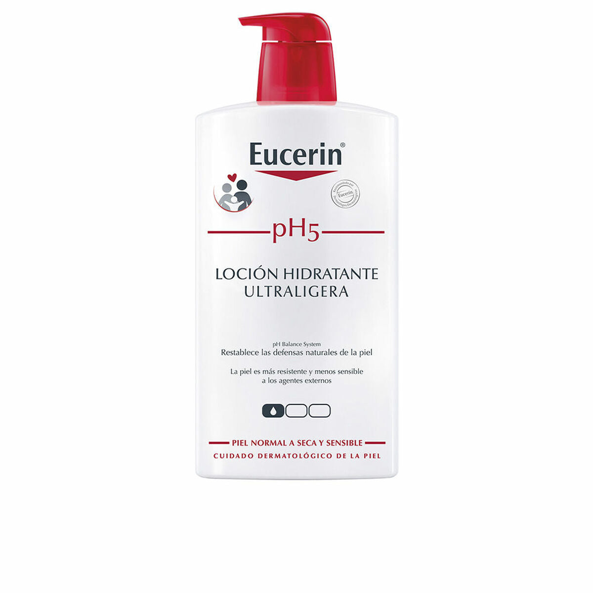 Body Lotion Eucerin pH5 1 L hudplejeemballage