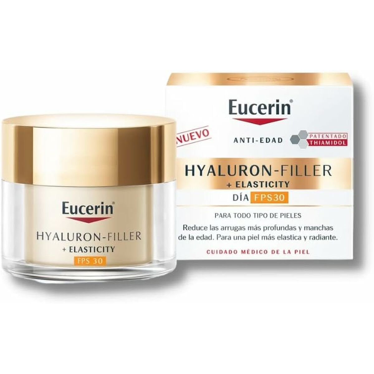 Kosmetiksæt til kvinder Eucerin HYALURON FILLER 2 stk. produktemballage
