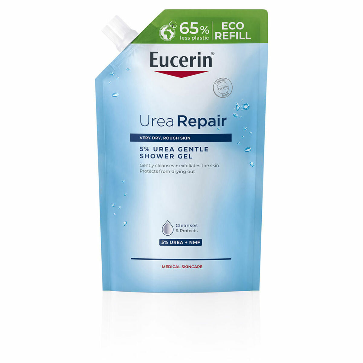 Shower Gel Eucerin UREAREPAIR 400 ml hudplejeemballage