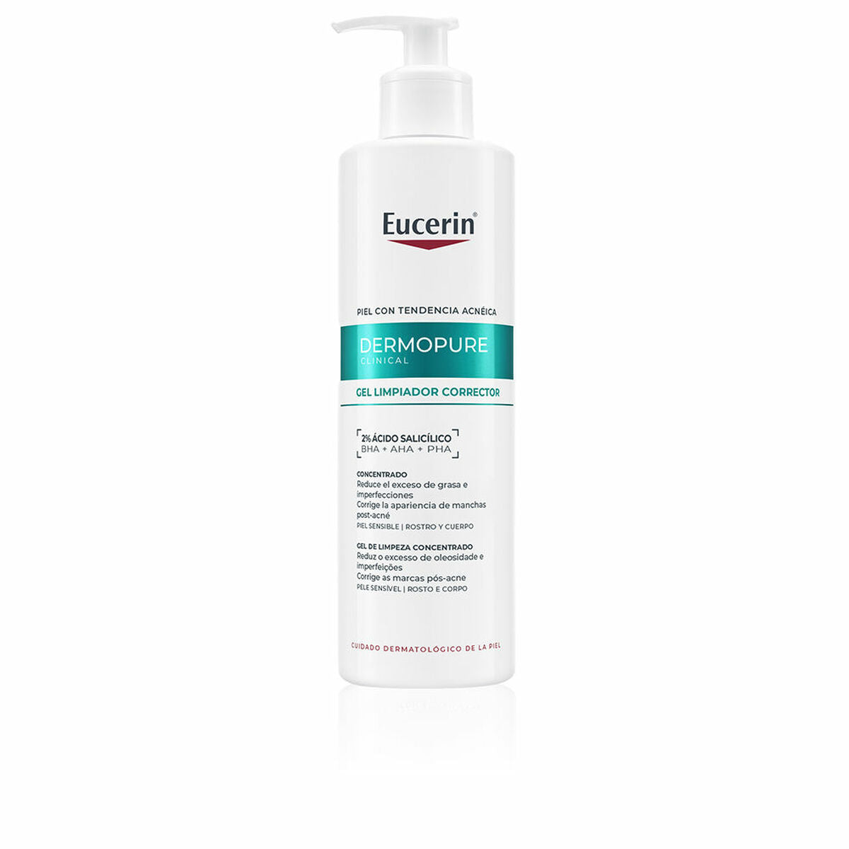Facial Cleansing Gel Eucerin DERMOPURE 400 ml hudplejeemballage