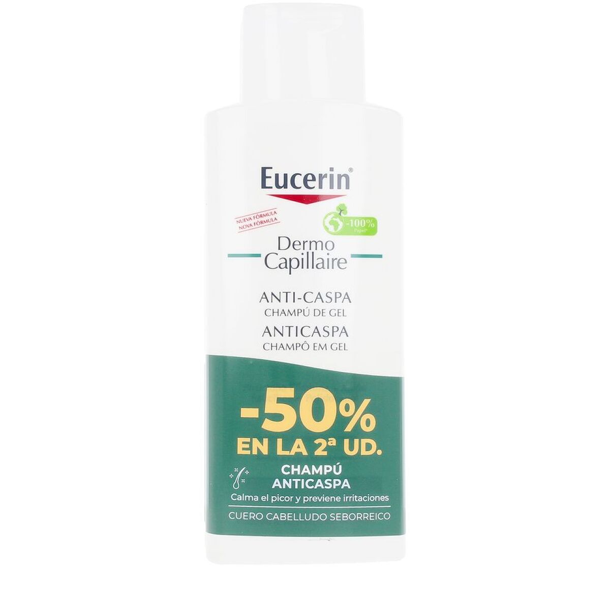 Shampoo Eucerin DERMO CAPILLAIRE 250 ml til kvinder shampooflaske