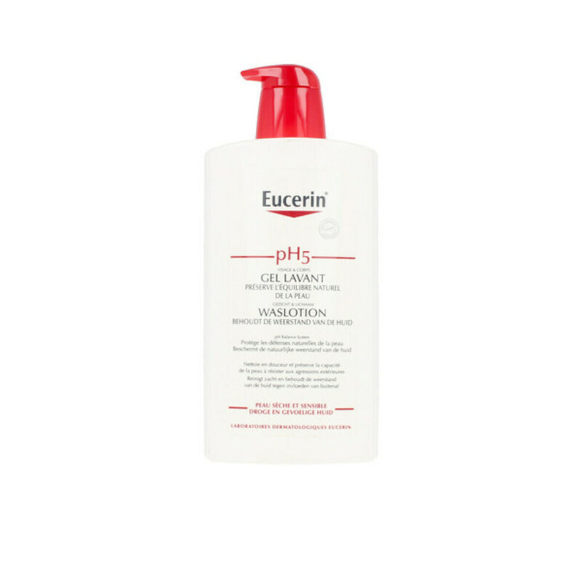 Bath Gel Eucerin 1 L til kvinder hudplejeemballage
