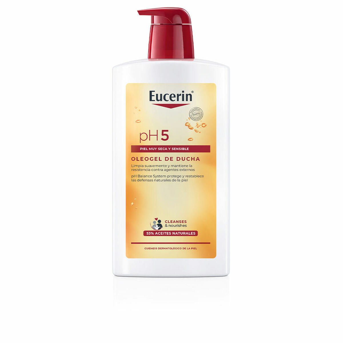 Bruseolie Eucerin PH5 produktemballage