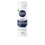Barberskum Nivea Men Sensitive 200 ml til mænd produktemballage