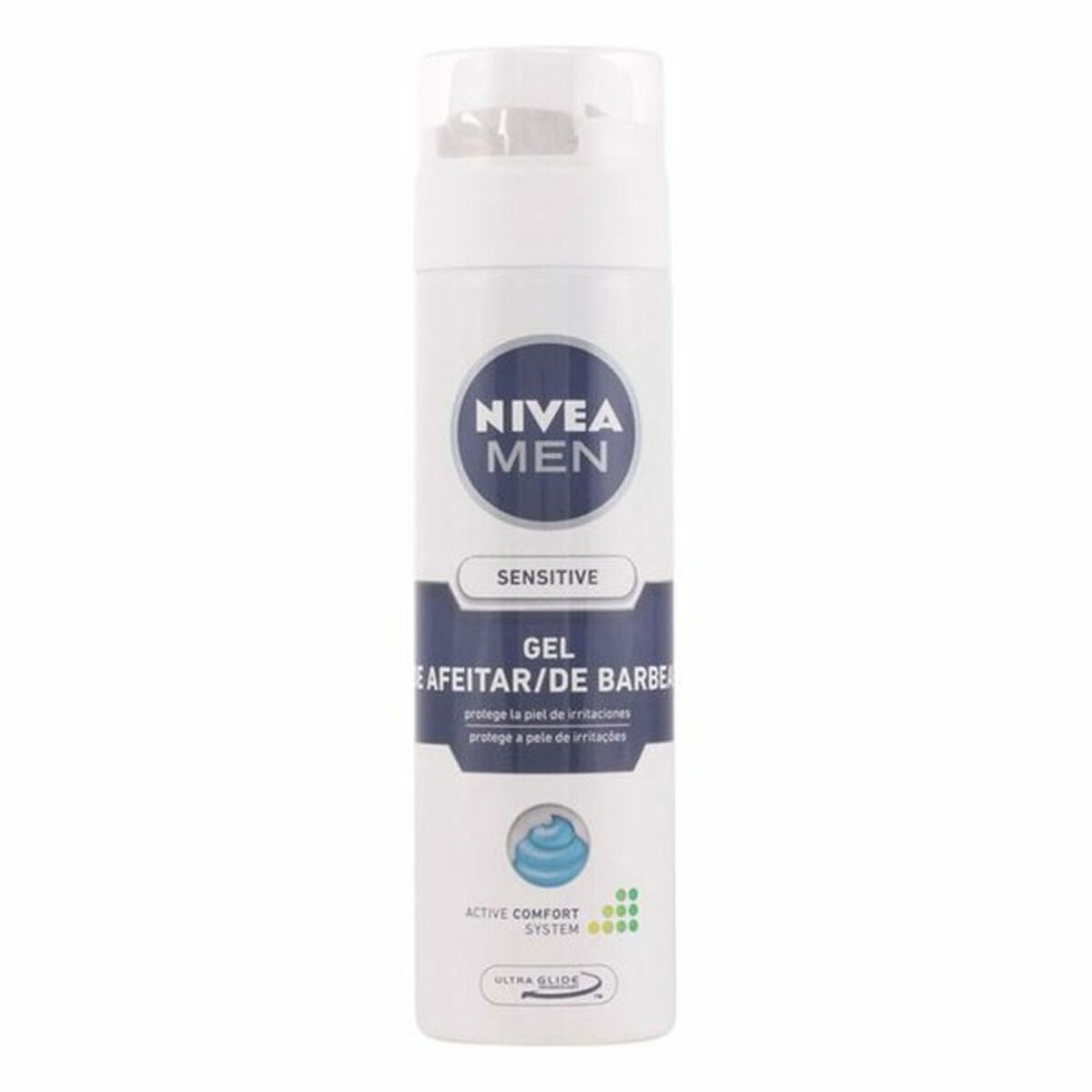 Shaving Gel Men Sensitive Nivea for Men hudplejeemballage