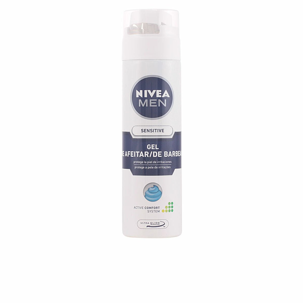 Shaving Gel Men Sensitive Nivea for Men hudplejeemballage