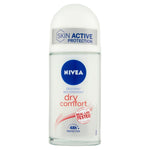 Roll-On Deodorant Nivea Dry Comfort 50 ml til Damer produktemballage