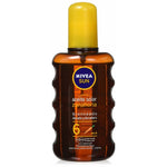 Solcremeolie Nivea SUN ZANAHORIA Spf 6 200 ml produktemballage
