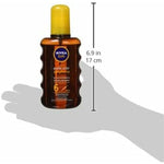 Solcremeolie Nivea SUN ZANAHORIA Spf 6 200 ml produktemballage