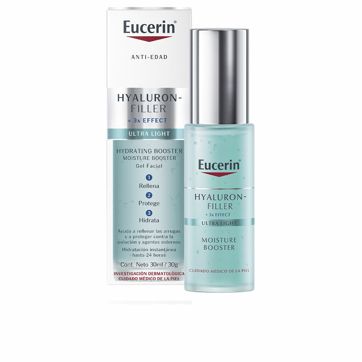 Facial Gel Eucerin Hyaluron Filler 30 ml hudplejeemballage