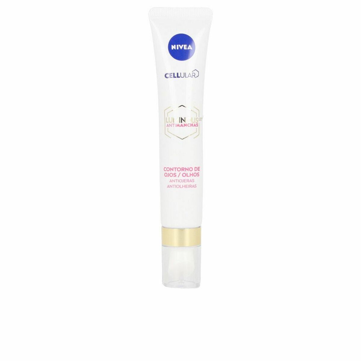 Pleje af øjenområdet Nivea Luminous Antimanchas 15 ml produktemballage