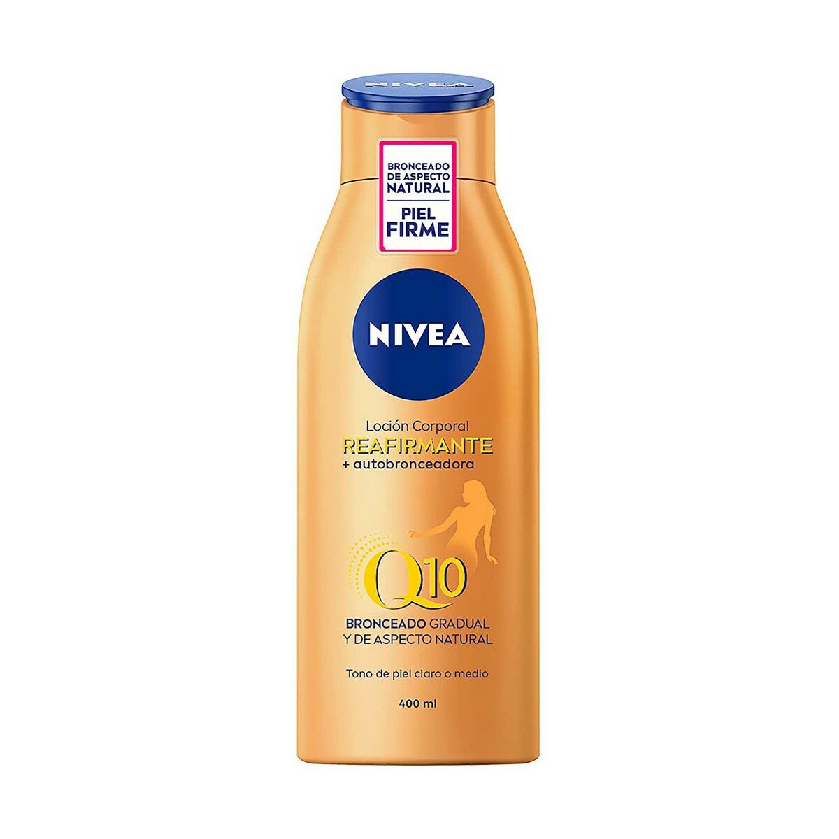 Body Lotion Nivea Q10+ 400 ml Selvbruner [Lotion/Spray/Mælk] Q10+ hudplejeemballage