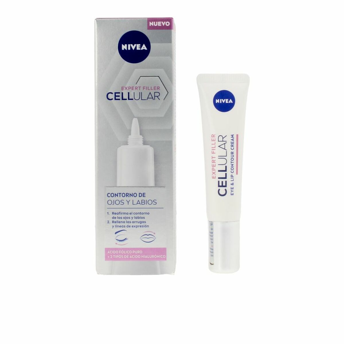 Balsam til øjenområdet Nivea Cellular Filler 15 ml til kvinder hudpleje emballage