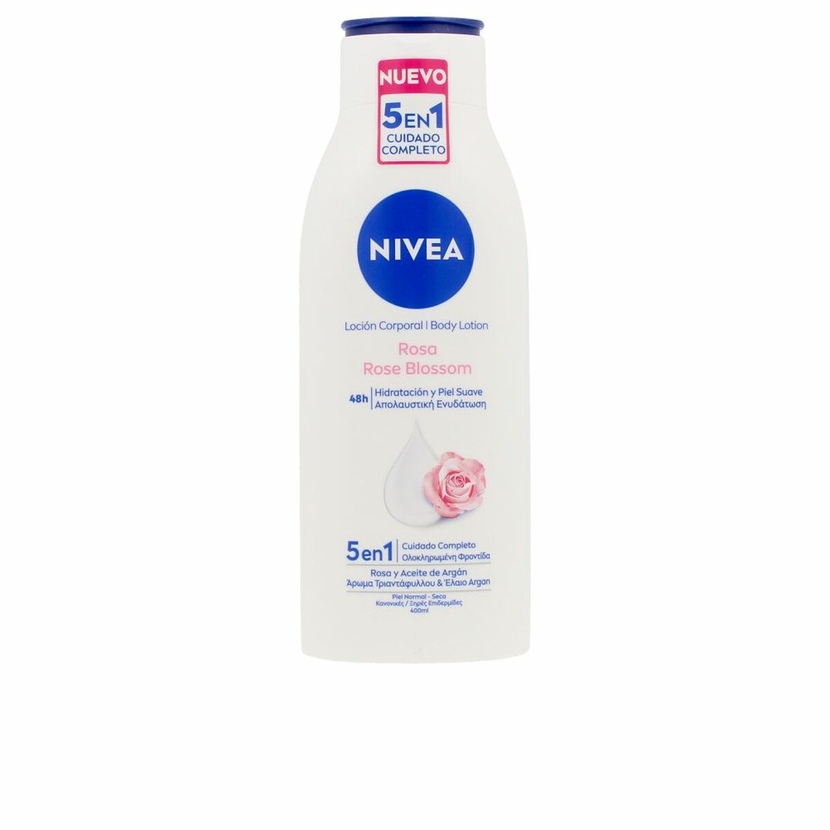 Body Lotion Nivea Rose Blossom 400 ml hudplejeemballage