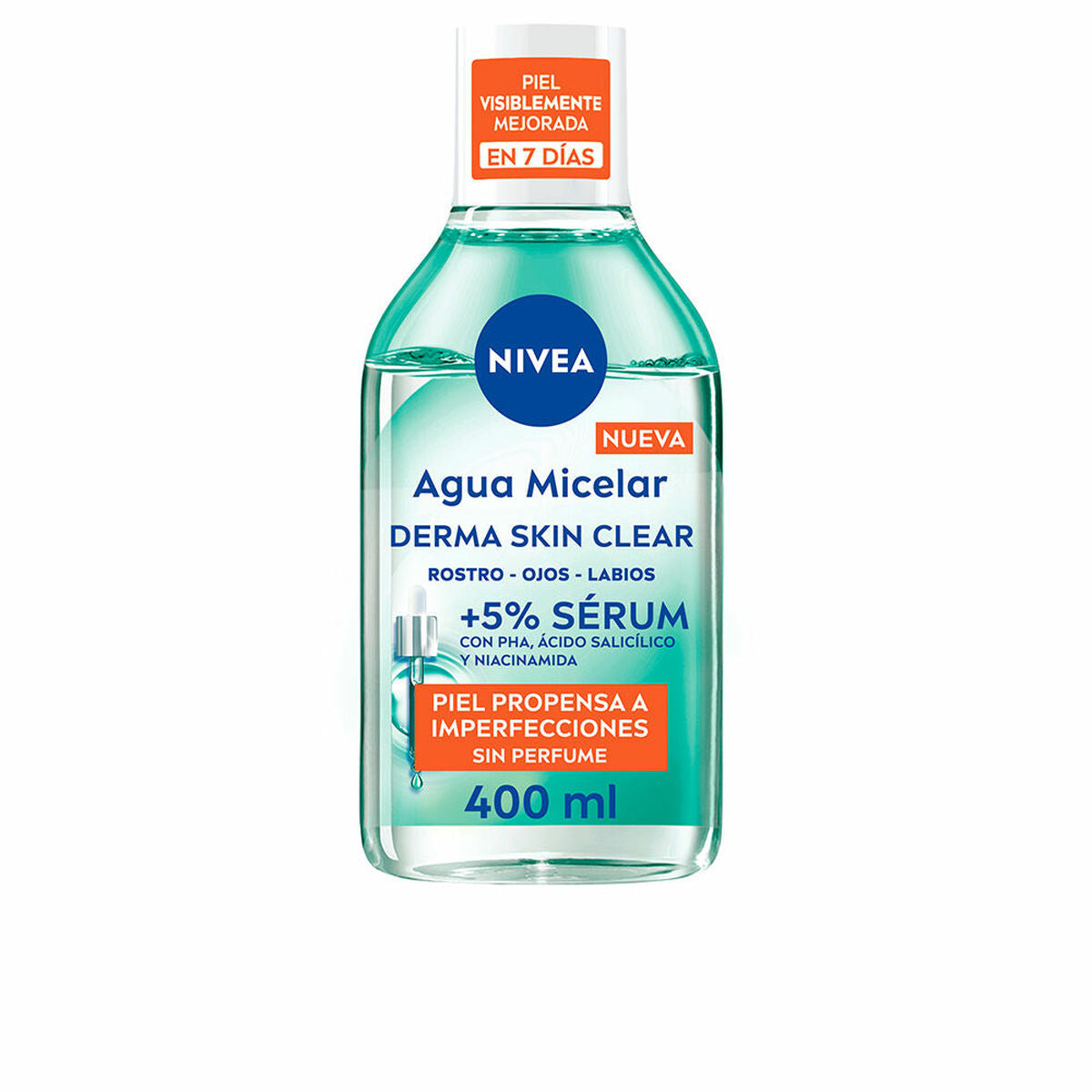 Micellar Water Nivea Derma Skin 400 ml produktemballage