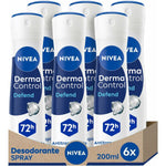 Spray Deodorant Nivea DERMA CONTROL 200 ml til Damer produktemballage