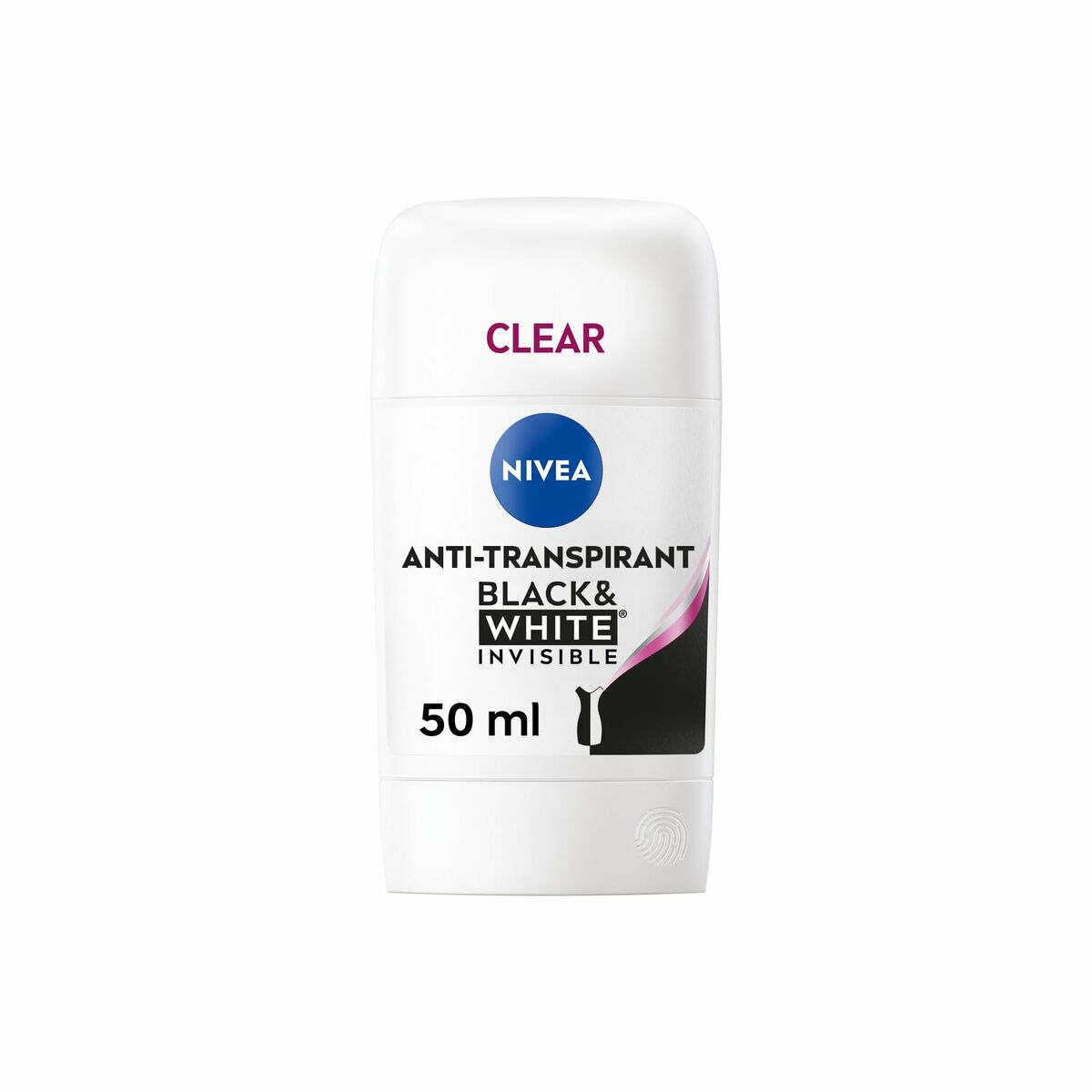 Stick Deodorant Nivea INVISIBLE BLACK & WHITE 50 ml produktemballage