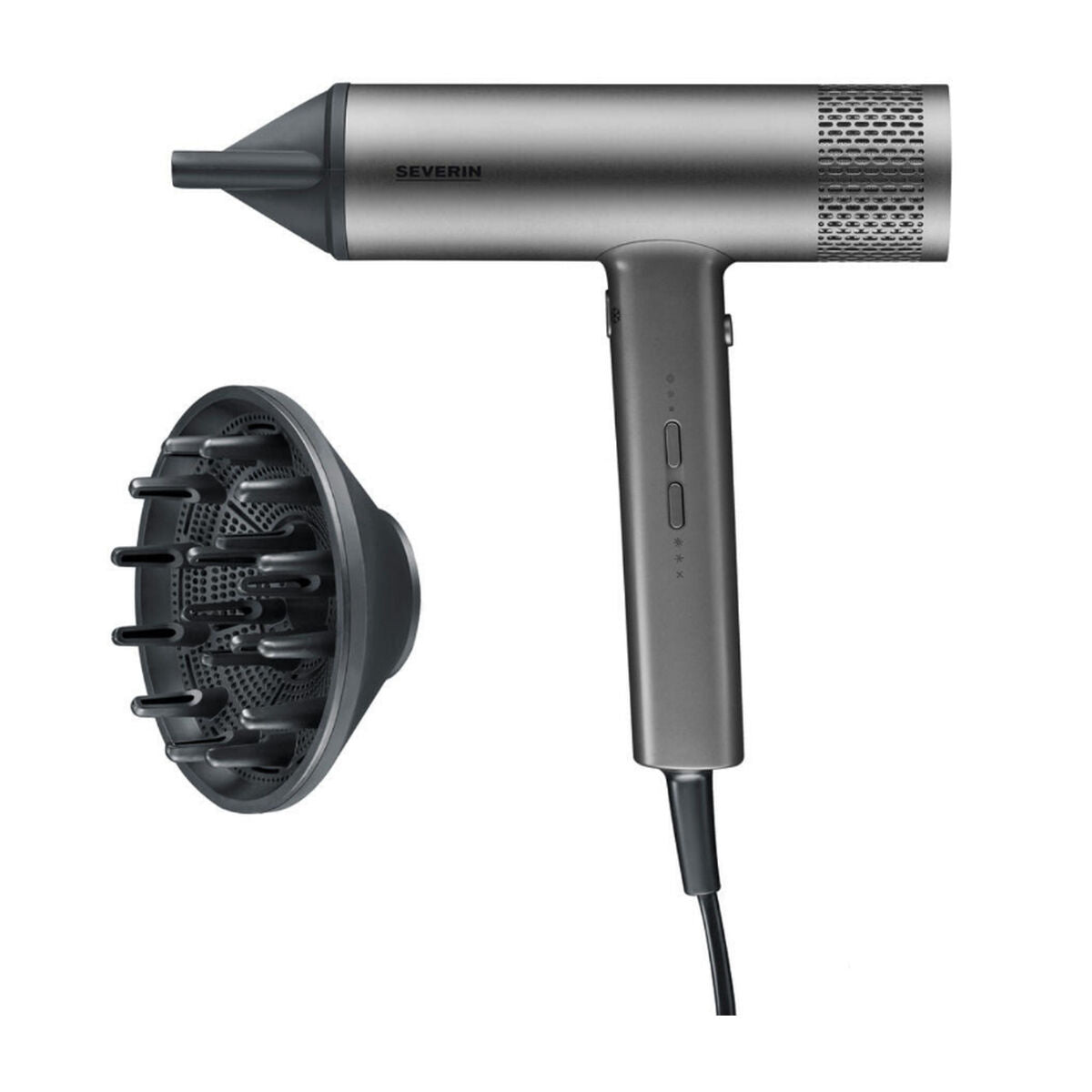 Hårtørrer Severin HT0169 Antracit 2000 W produktemballage