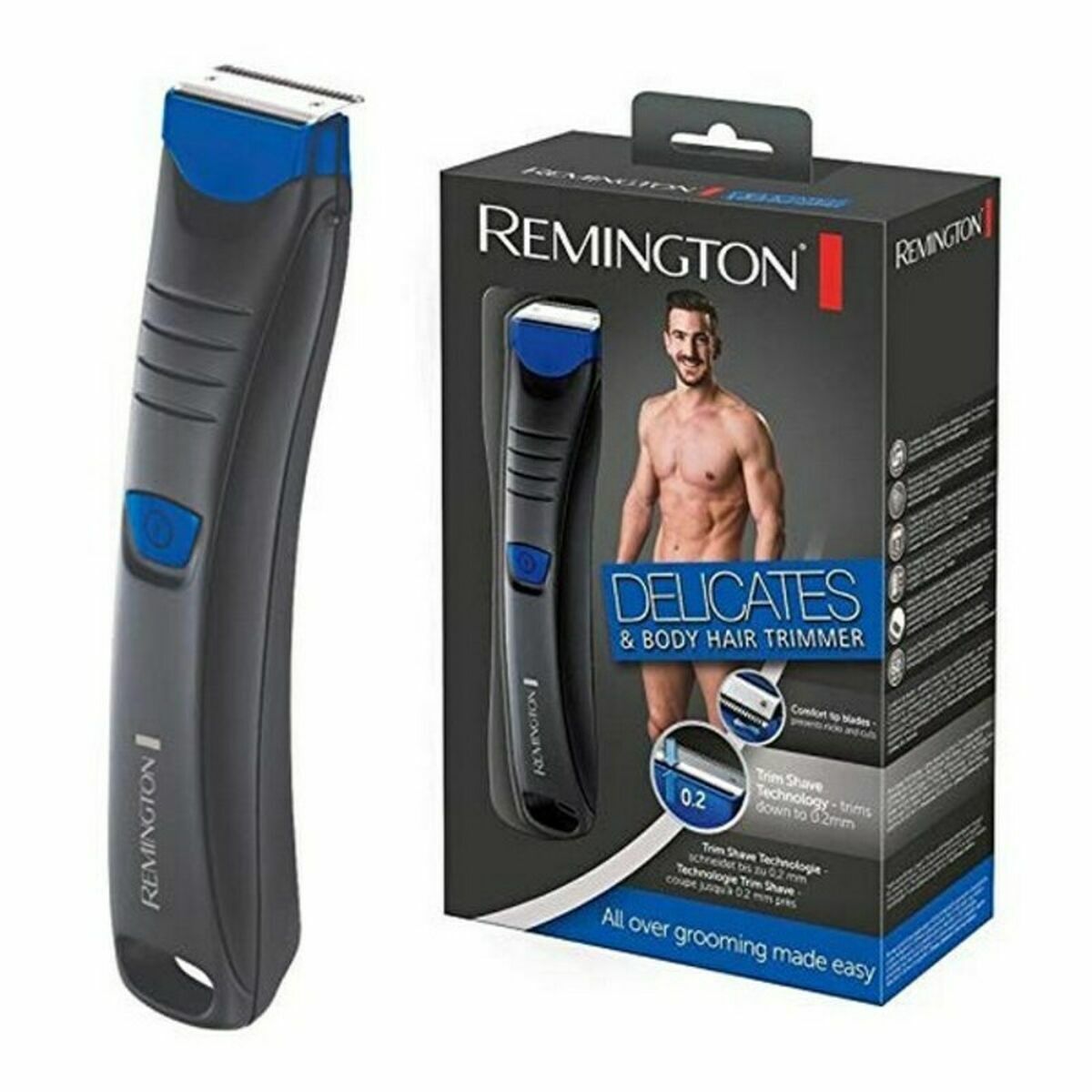 Trådløs hårklipper Remington BHT250 produktemballage