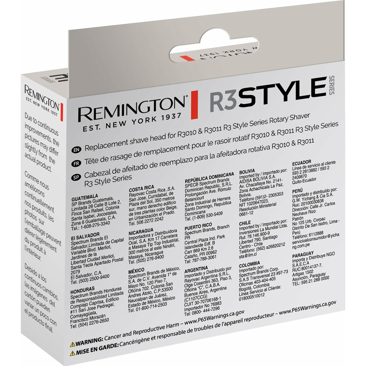 Barbermaskine Remington SPR-PR13 produktemballage