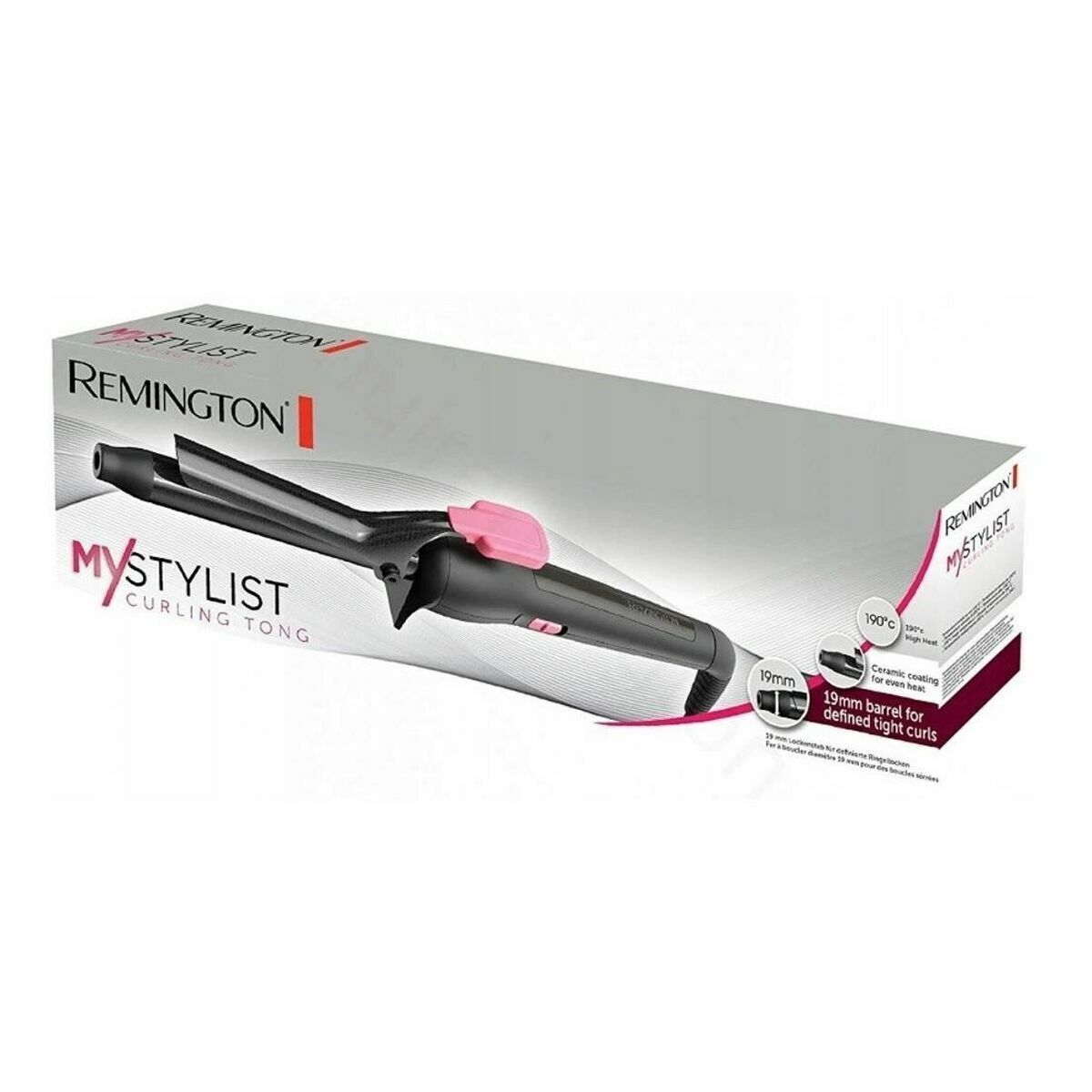Hårtang Remington CI1A119 produktemballage