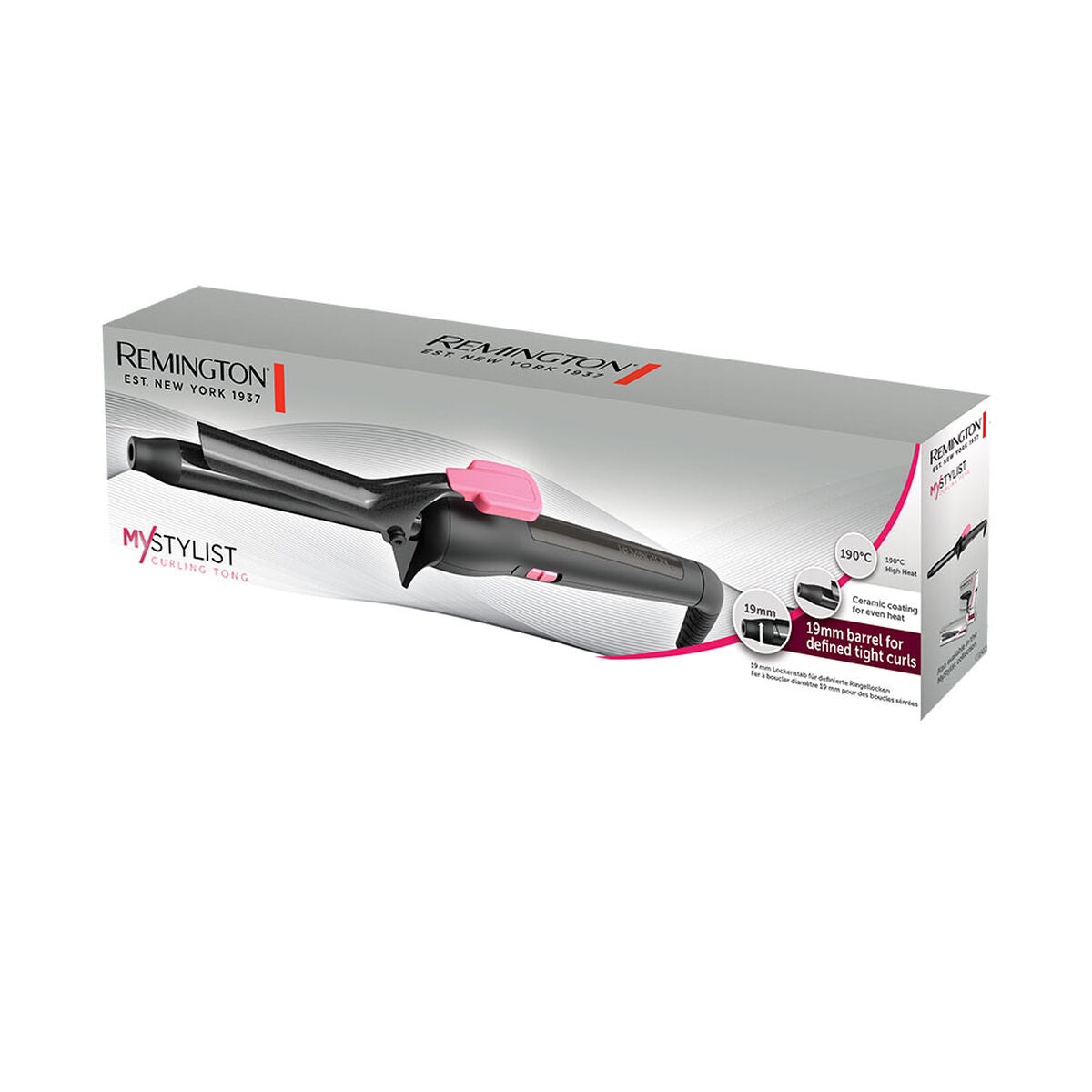 Hårtang Remington CI1A119 produktemballage
