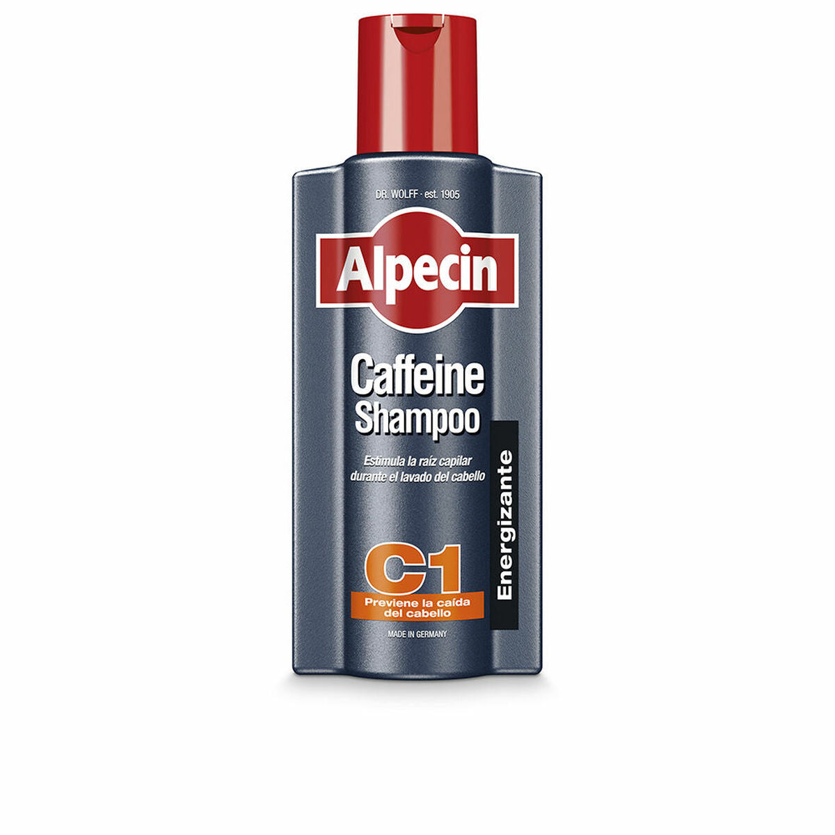 Anti-Hårtab Shampoo Alpecin KAFFEIN 375 ml til mænd shampooflaske
