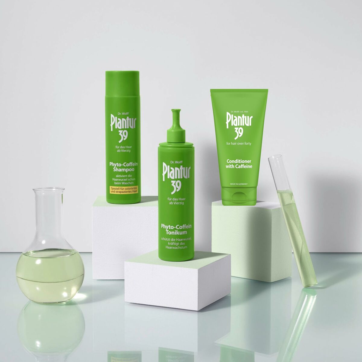 Balsam Plantur 39 PHYTO-CAFFEINE 150 ml til kvinder balsam flaske