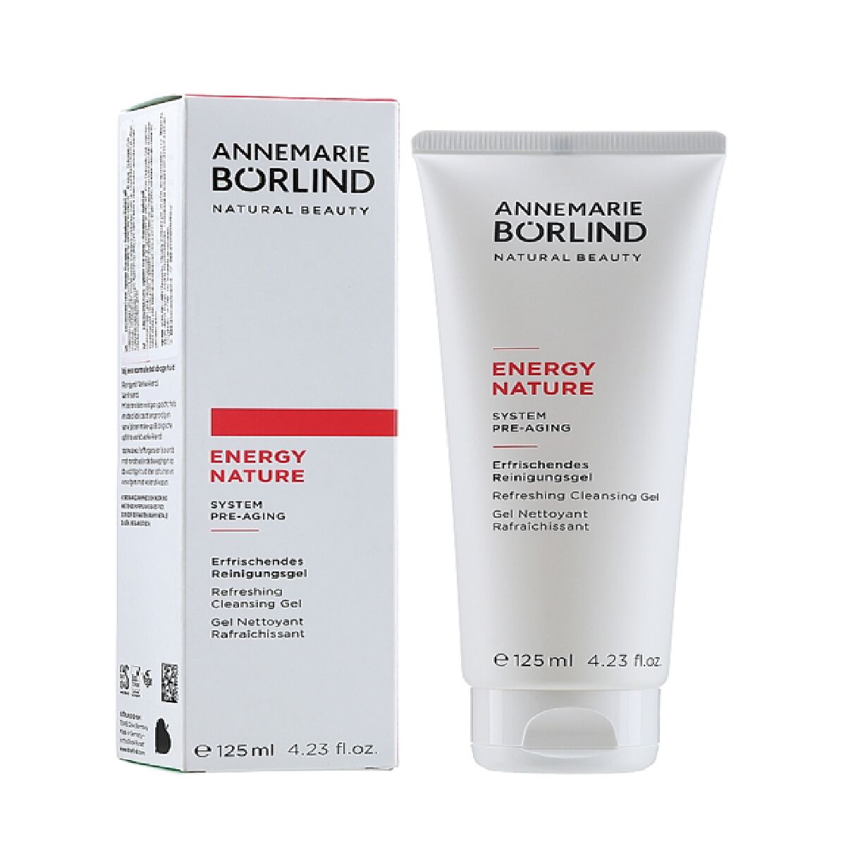 Facial Cleansing Gel Annemarie Borlind Energy Nature 125 ml til kvinder hudpleje emballage