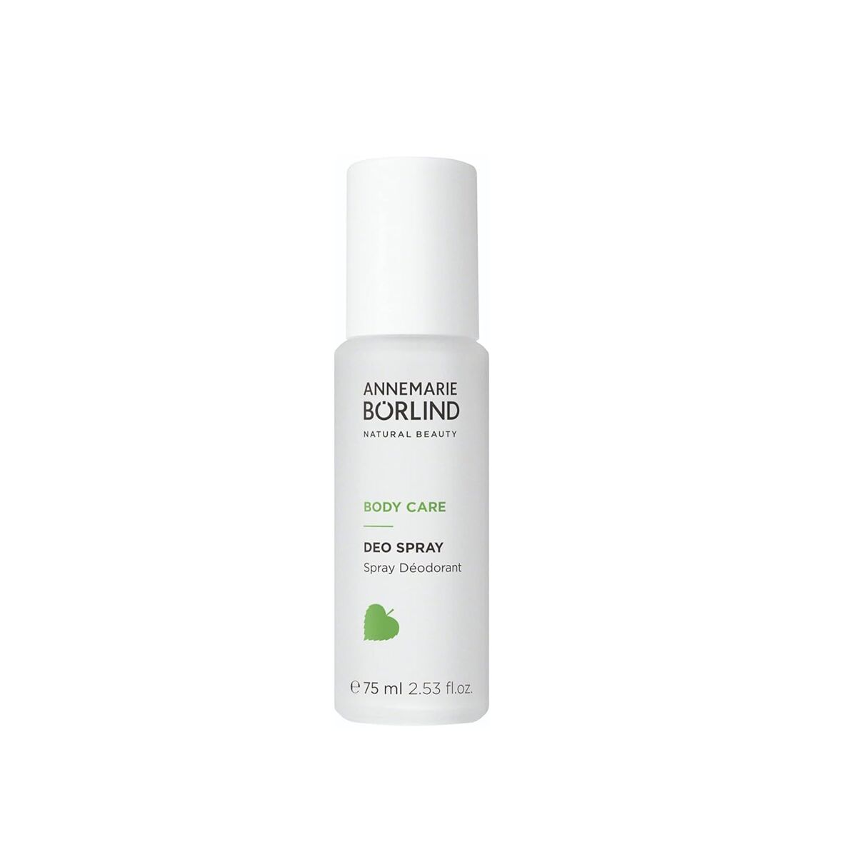 Spray Deodorant Annemarie Borlind Body Care 75 ml til Dame produktemballage