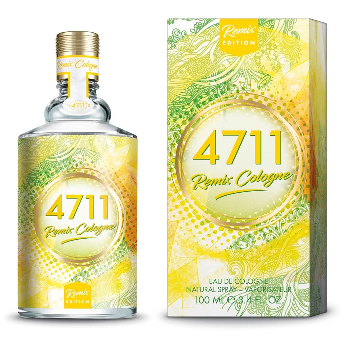 Unisex parfume 4711 REMIX COLOGNE 4711 Remix Urban Summer 100 ml flaske