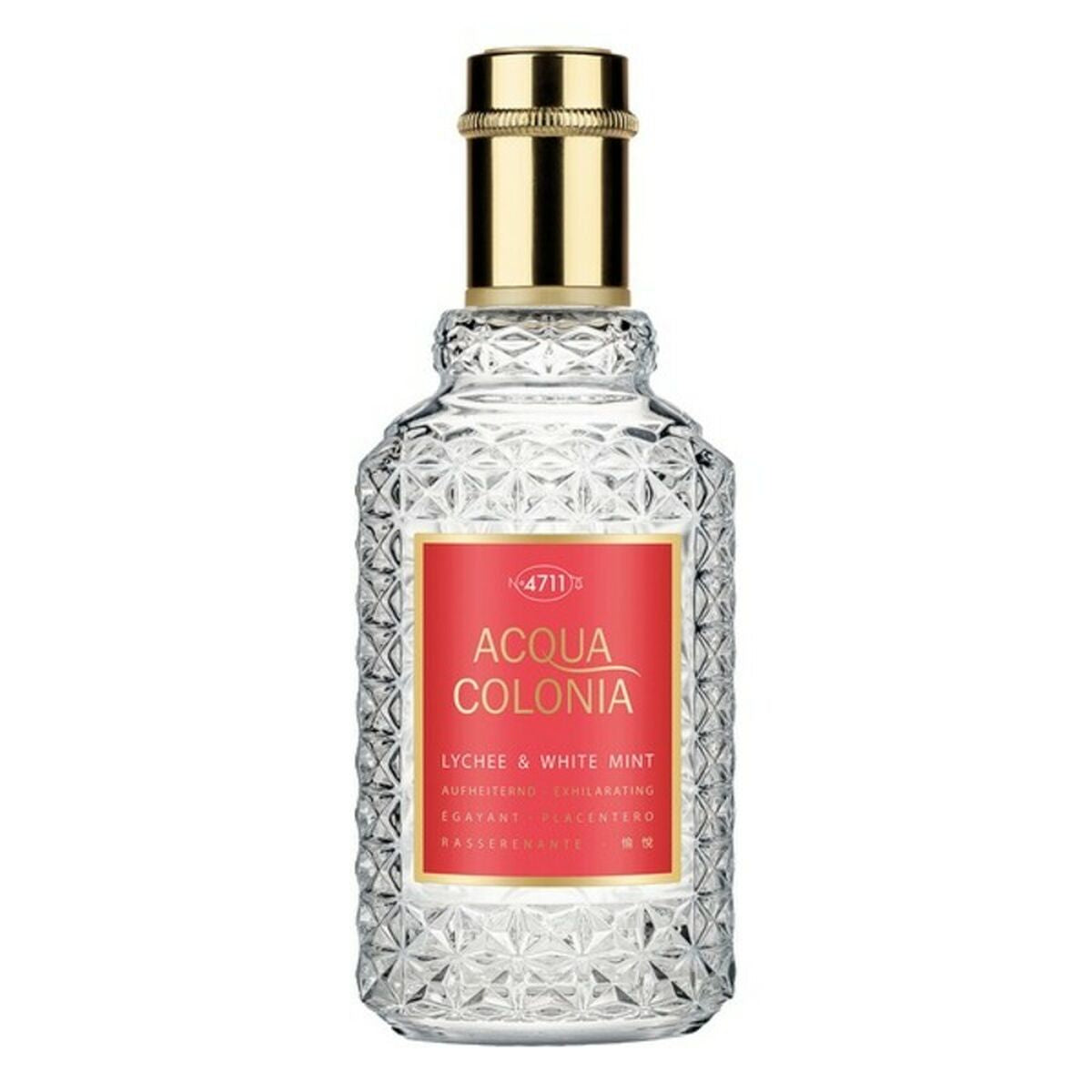Herreparfume 4711 ACQUA COLONIA LYCHEE & WHITE MINT EDC 170 ml produktemballage