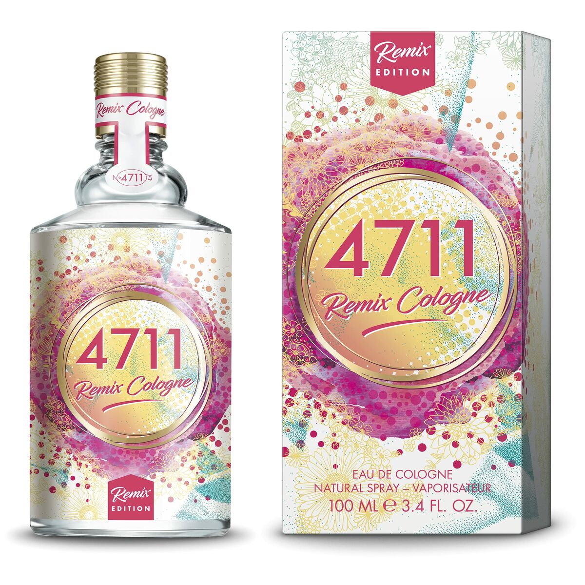 Unisex Parfume 4711 EDC Remix Cologne Neroli 100 ml flaske