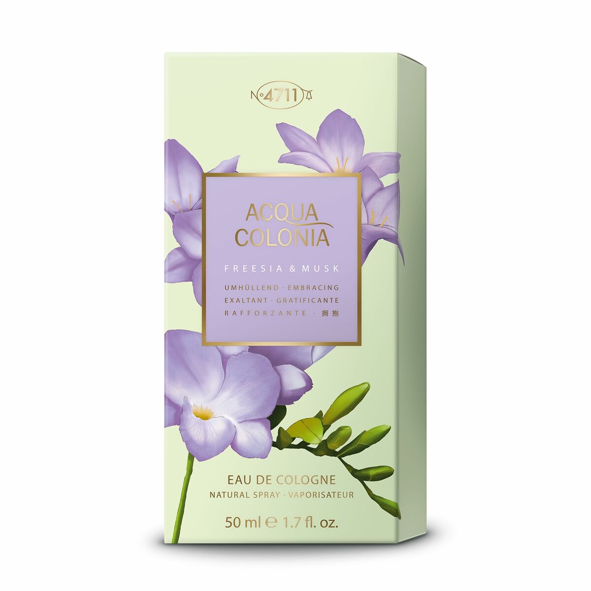 Eau de Cologne 4711 ACQUA COLONIA FREESIA & MUSK Freesia & Musk EDC 50 ml flaske