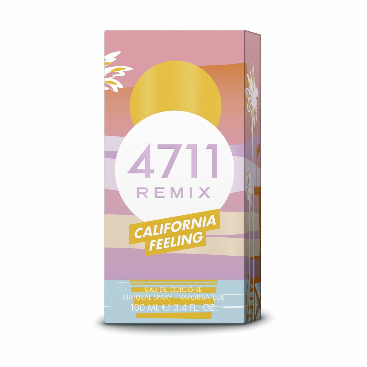 Eau de Cologne 4711 REMIX CALIFORNIA FEELING 4711 Remix CaliforniaFeeling EDC 100 ml flaske