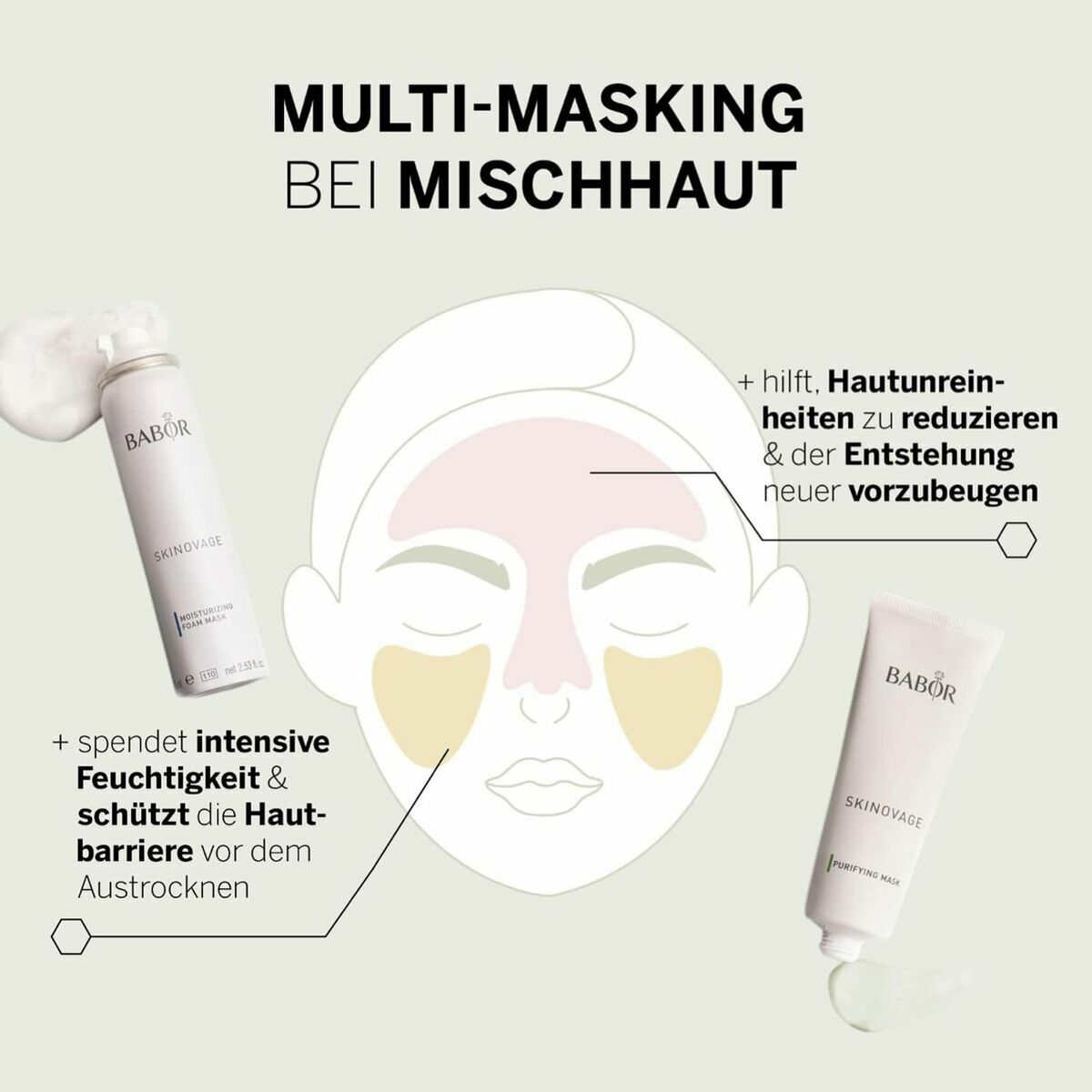 Moisturizing Facial Mask Babor 50 ml til kvinder maske emballage