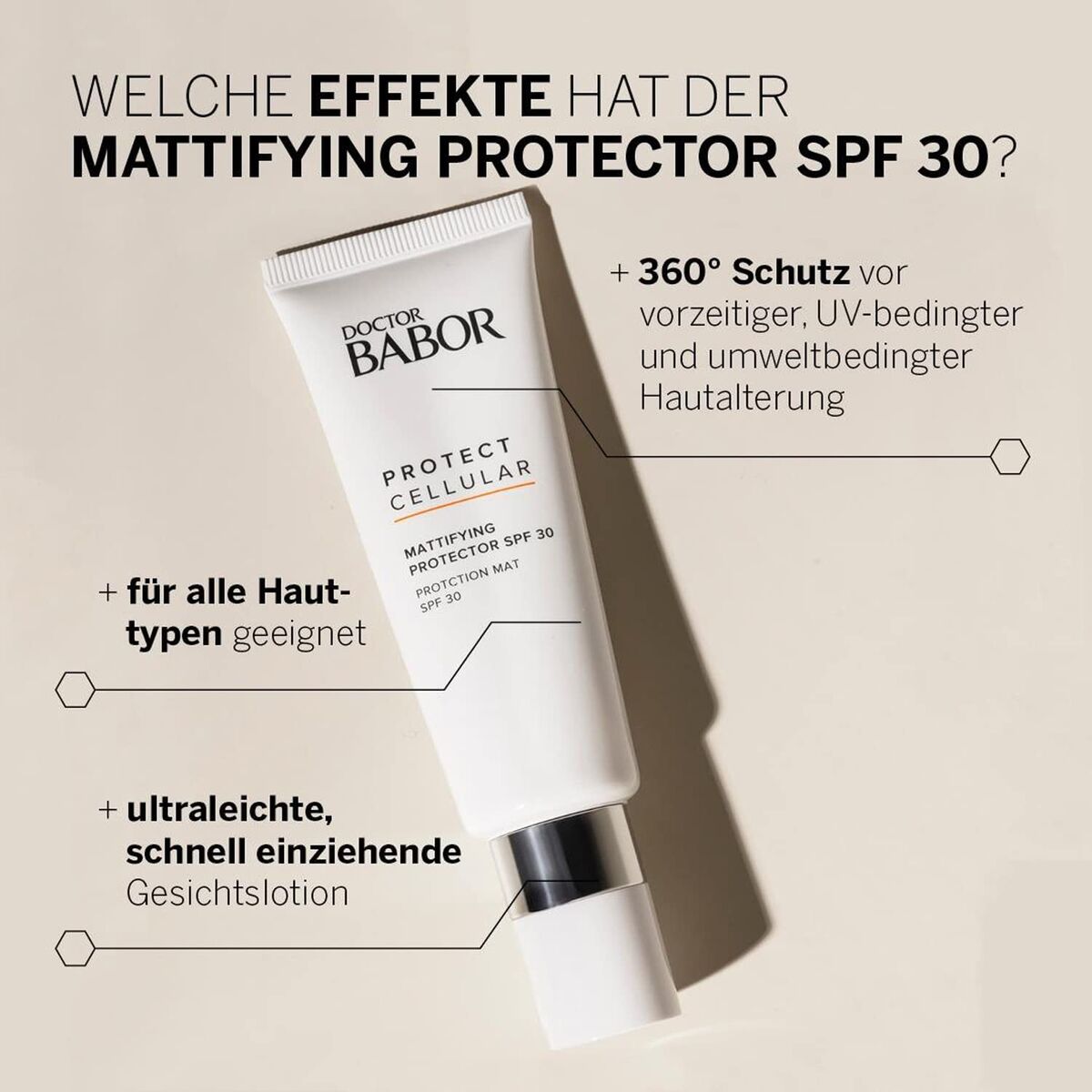 Sun Cream Babor hudplejeemballage
