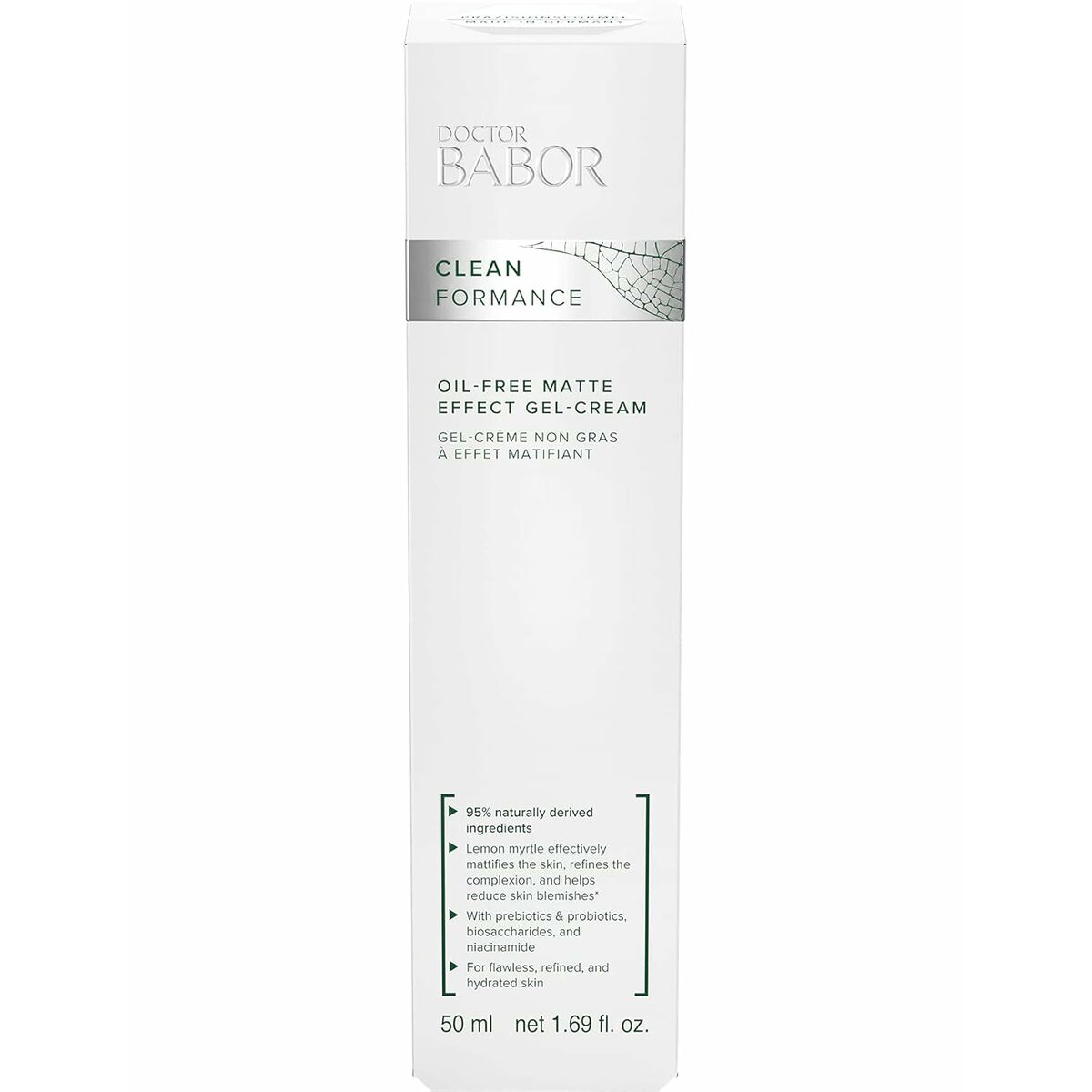 Hydrating Facial Cream Babor Doc Clean Oil-Free Cream 50 ml hudplejeemballage