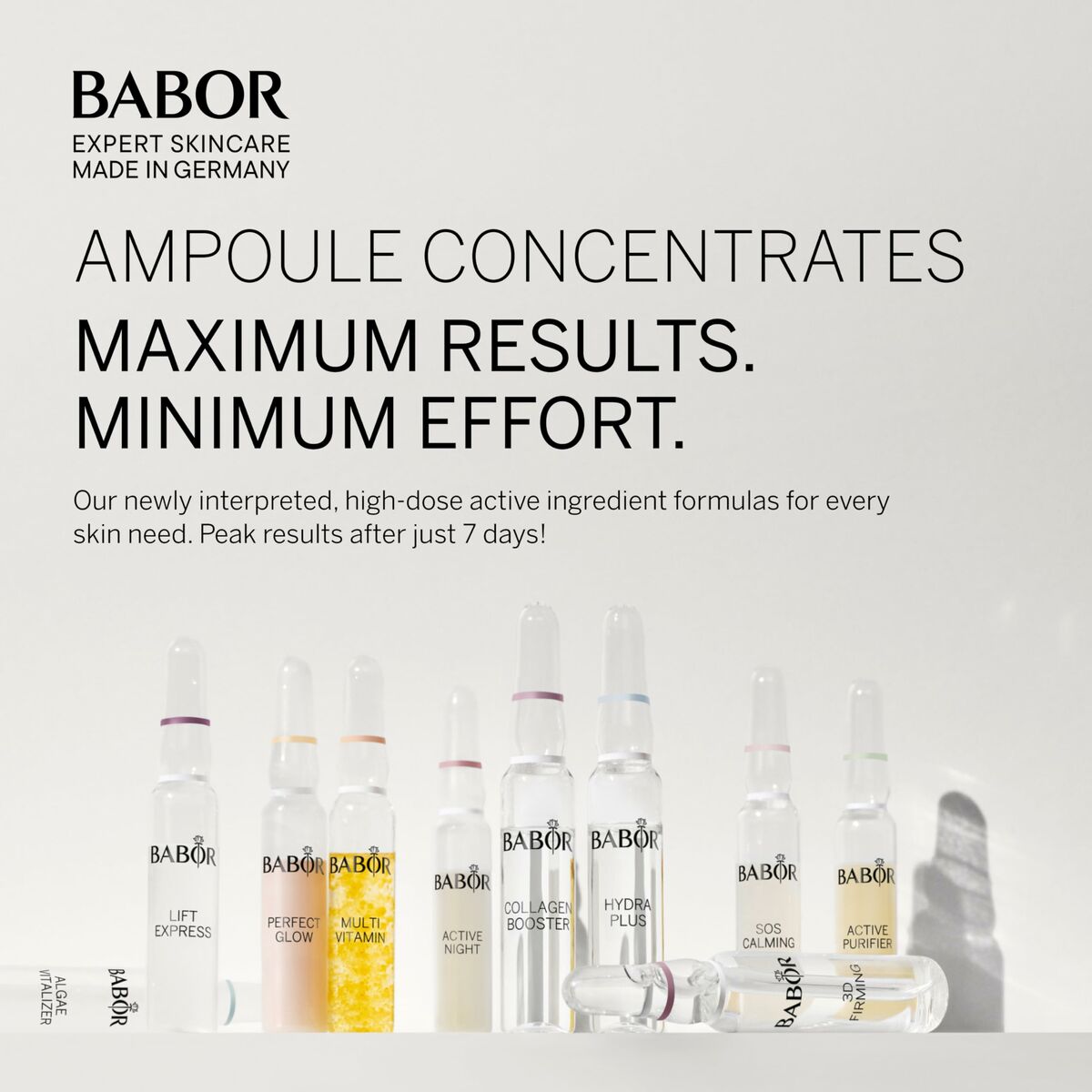 Anti-Rynke Serum Babor Active Night Ampuller til kvinder serumflaske