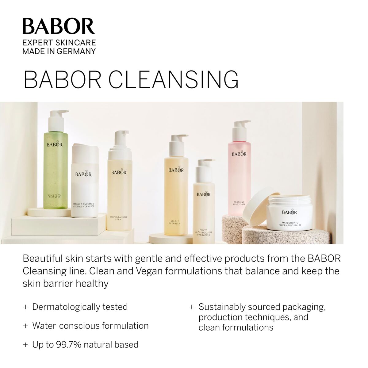 Moisturizing Balm Babor Hyaluronic 150 ml hudplejeemballage