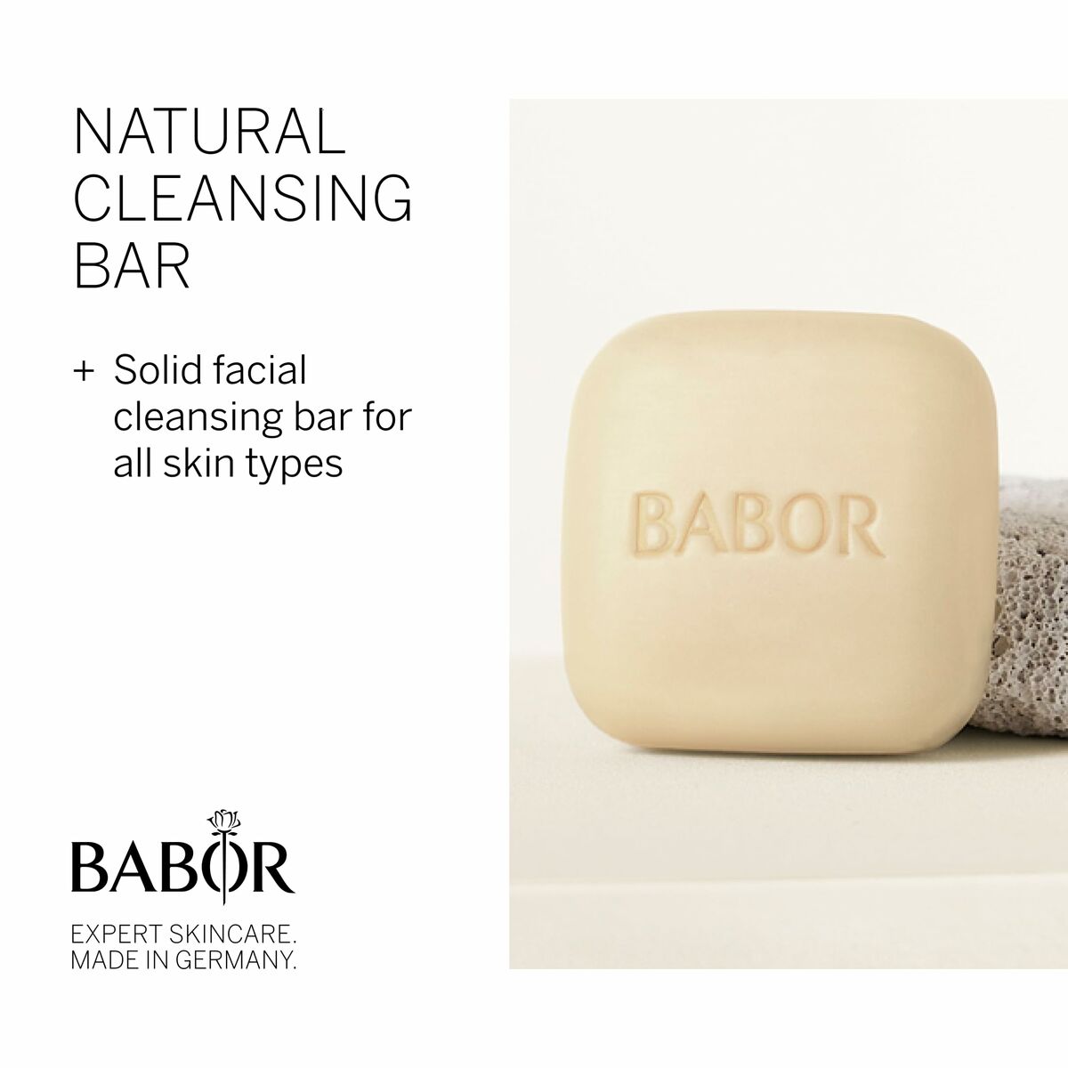 Facial Cleanser Babor Natural Cleansing 65 g til kvinder hudpleje emballage