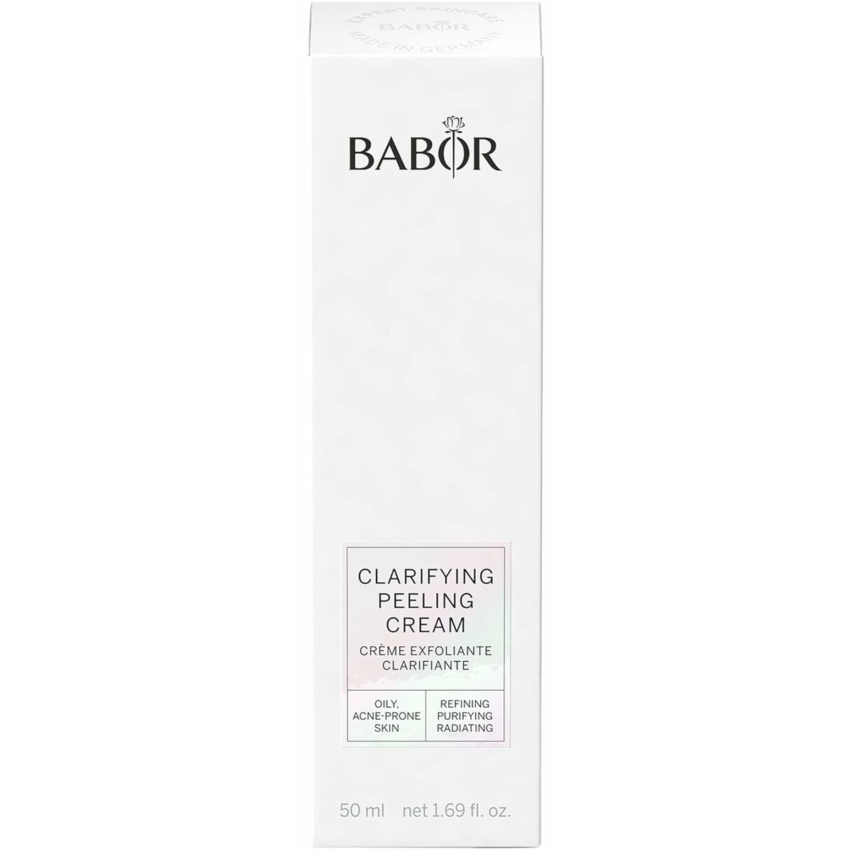 Exfoliating Cream Babor Clarifying Peeling 50 ml hudplejeemballage