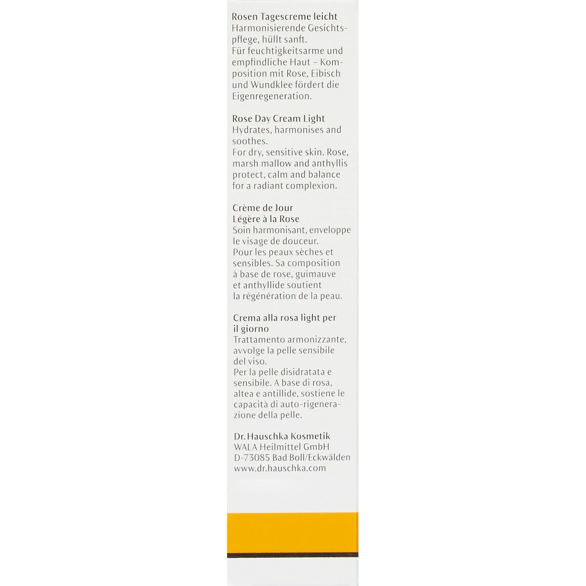 Dagcreme Dr. Hauschka 30 ml til kvinder hudpleje emballage