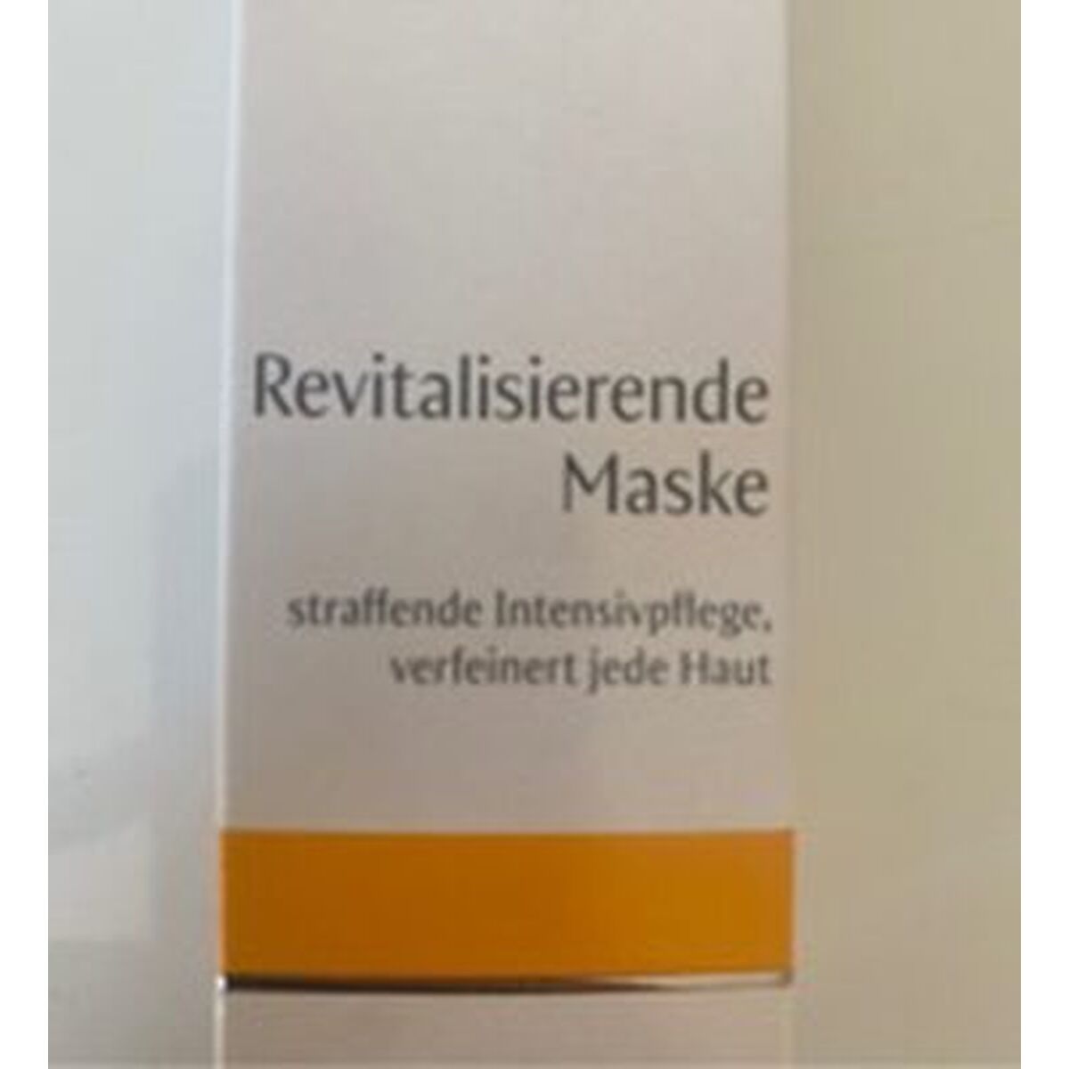 Moisturizing Facial Mask Dr. Hauschka Revitalizing Mask 30 ml til kvinder maske emballage