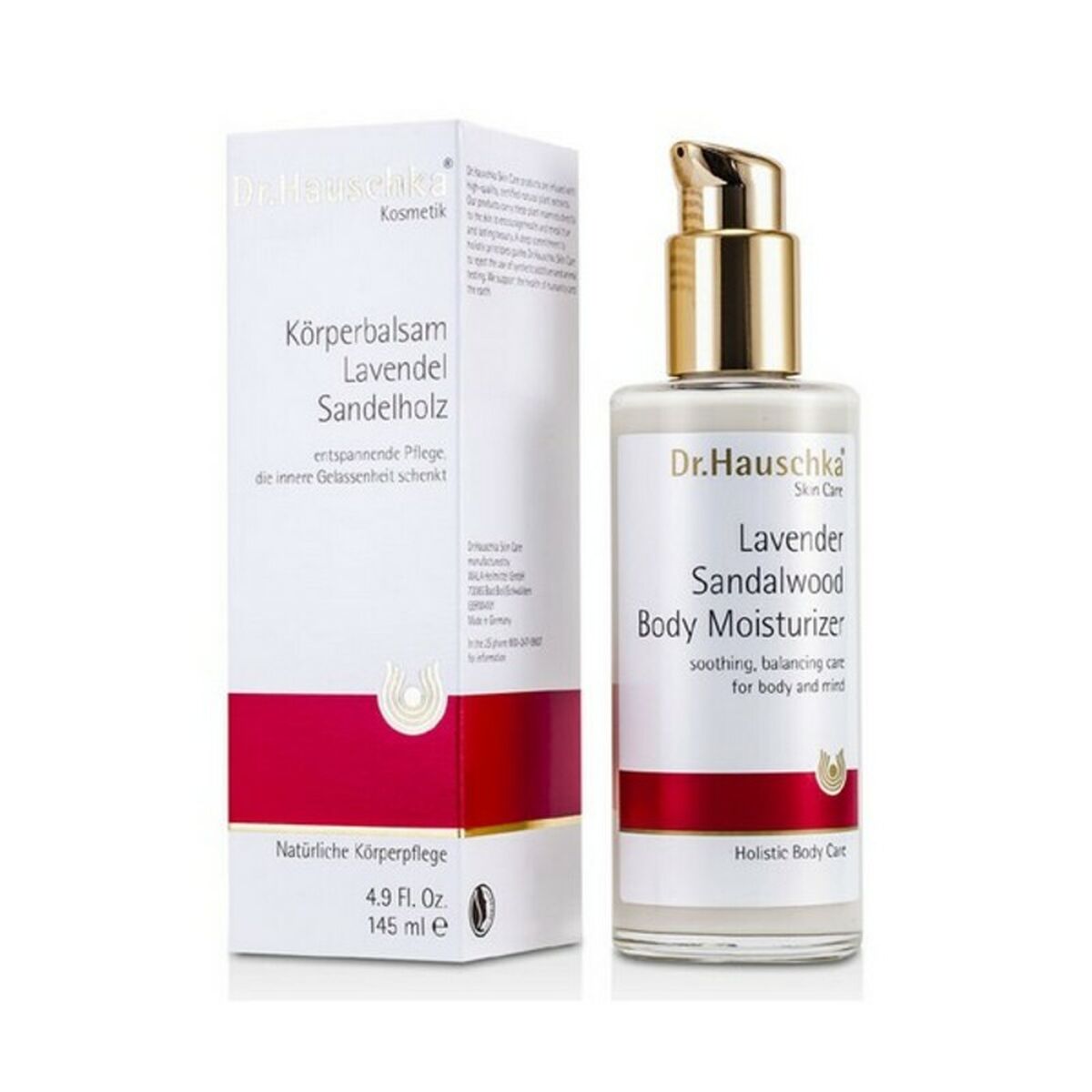 Moisturizing Body Balm Dr. Hauschka Body Cream 145 ml hudplejeemballage