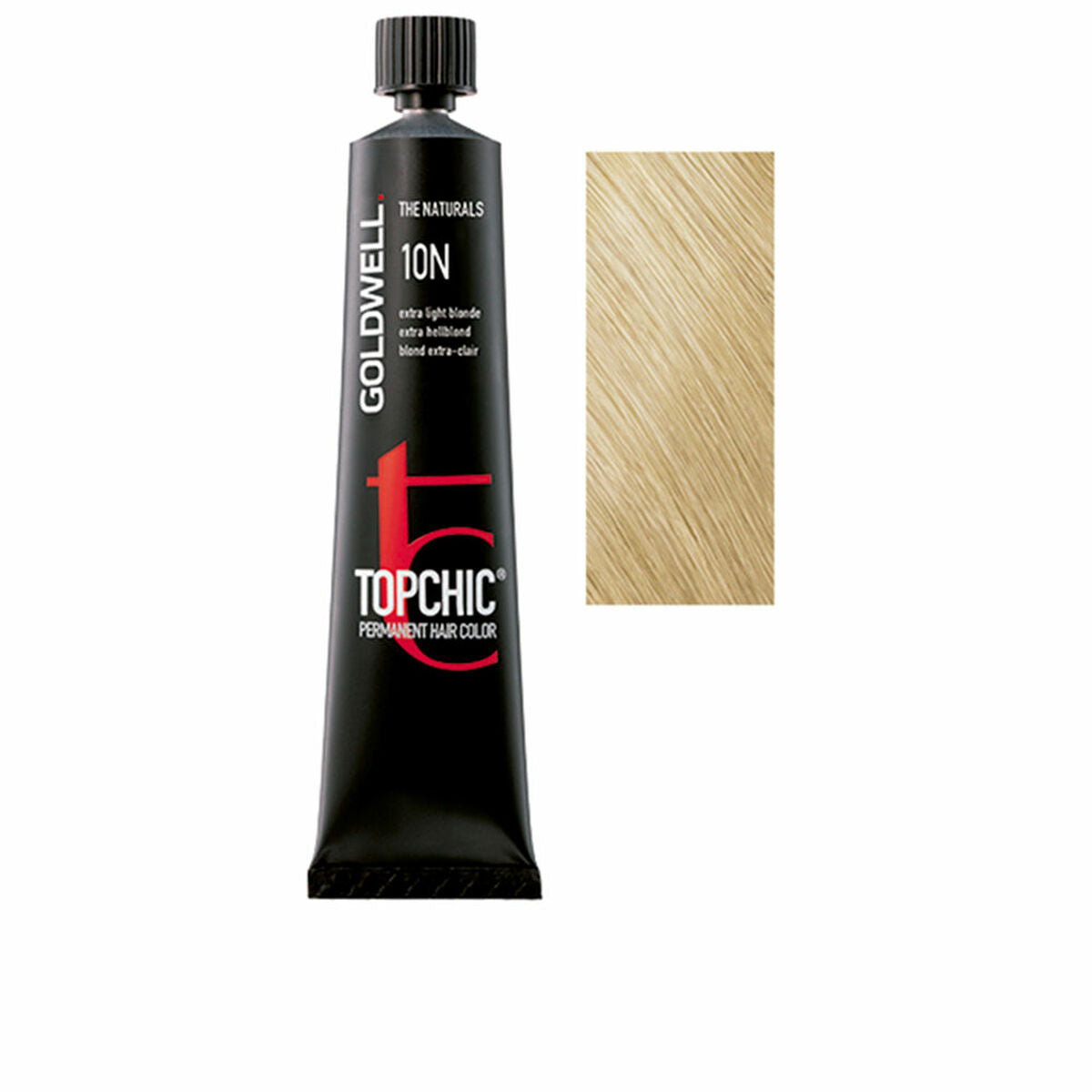 Permanent Dye Goldwell TOPCHIC Nº 10N 60 ml til Dame-produktemballage