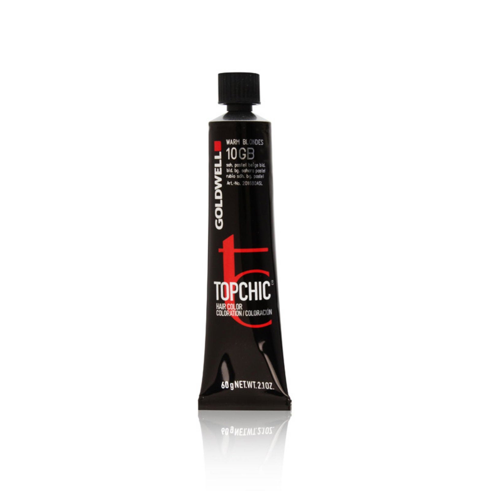 Goldwell, TopChic, Permanent Hair Dye, 10GB Sahara Pastel Beige Blonde, 60 ml